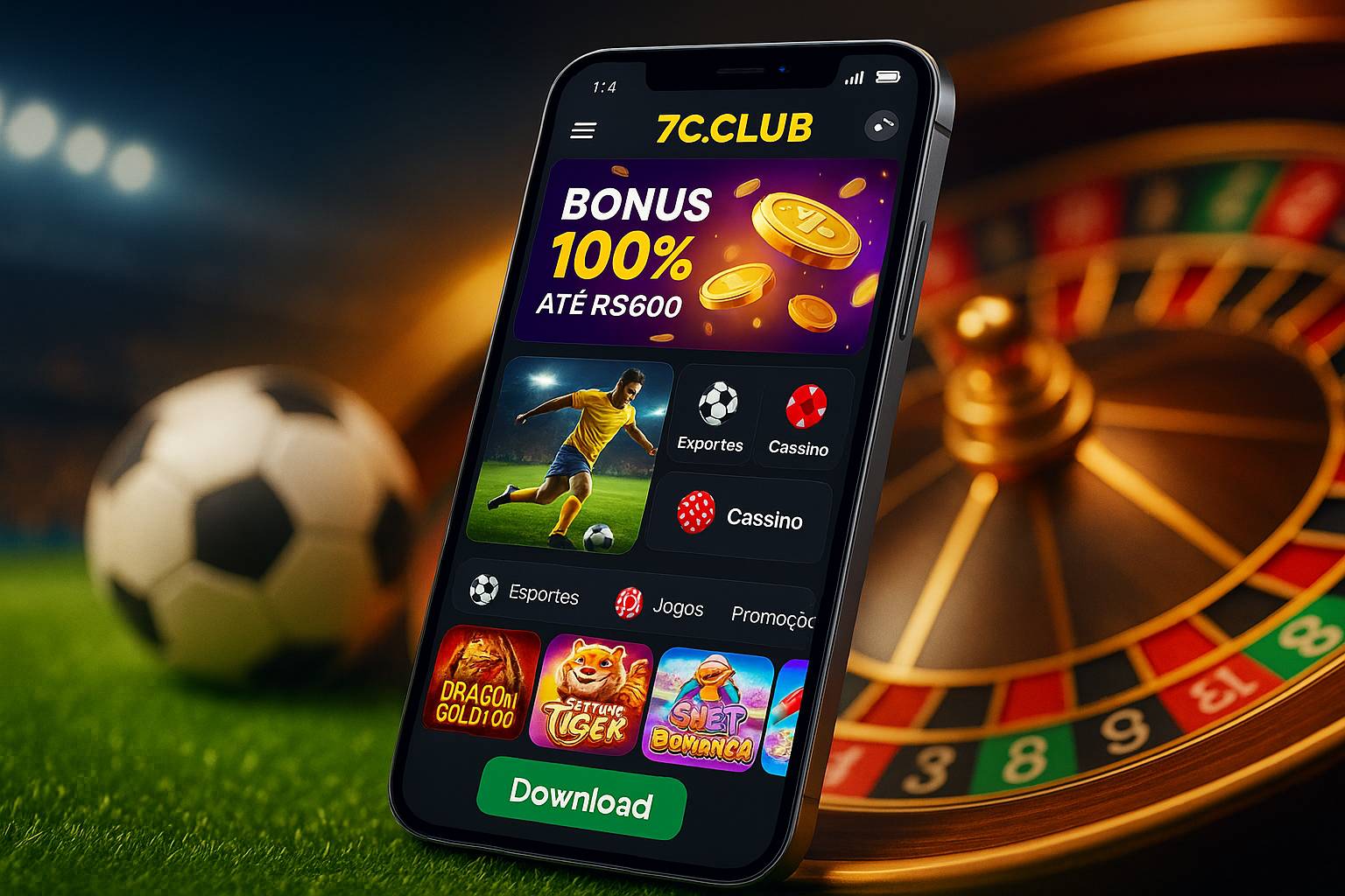 Baixar o 7C.CLUB Cassino App