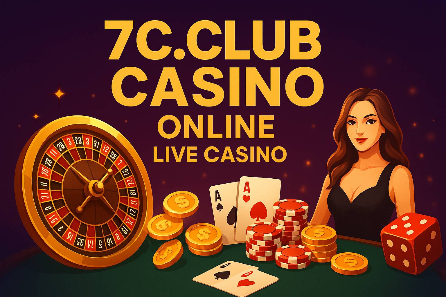 O 7C.CLUB Live Casino lança promoções regularmente